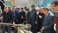 خشت گذاری اولین مدرسه «اولیاء‌ساز» استان مرکزی