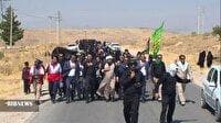 برگزاری پیاده روی دوست داران امام رضا (ع) در شهرستان مارگون