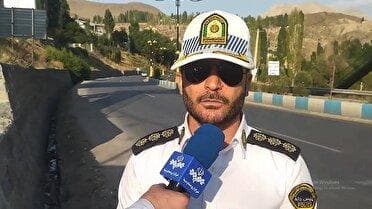 ترافیک نیمه سنگین در مسیر بازگشت مسافران به پایتخت