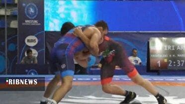 مدال برنز کشتی جهان برای قم