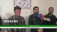 دیدار فرمانده سپاه لرستان با خانواده شهید فلاح در خرم آباد