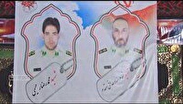 تشییع پیکر پاک شهدای امنیت در سالروز شهادت ضامن آهو