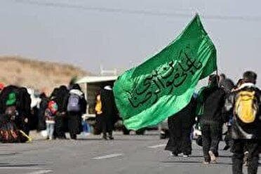 تشرف بیش از ۶۳۶ هزار زائر پیاده به حرم مطهر رضوی
