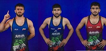 درخشش خوزستانی‌ها در مسابقات جهانی کشتی فرنگی جوانان بلغارستان