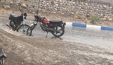 بارش باران تابستانه در هرمزگان