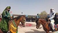 برگزاری مراسم شبیه‌ خوانی ضامن آهو در میان‌ جلگه