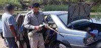 کشف یک قبضه اسلحه غیرمجاز در منطقه حفاظت شده تالاب نوروزلو