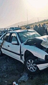۱۲ مصدوم و دو فوتی در تصادف عصر امروز جاده آشخانه