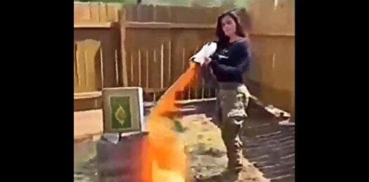 هتک حرمت قرآن کریم از سوی نامزد جمهوری‌خواه کنگره در تگزاس