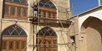 آغاز مرمت مسجد جامع بافق