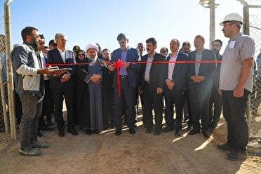 افتتاح نیروگاه خورشیدی ۳ مگاواتی شهرستان ابرکوه