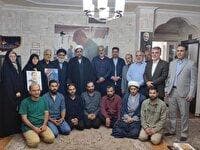 دیدار قاریان پایتخت با خانواده شهیدشعبانی شهید دفاع مقدس ۱۲ روزه
