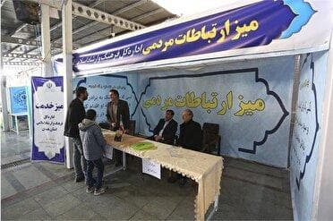 میز خدمت ۳۰ مدیر از دستگاه‌های اجرایی همدان در نماز جمعه