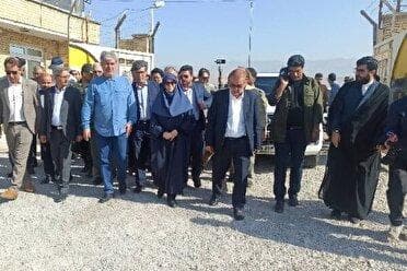 راه اندازی پست ۱۳۲ کیلو وات باشت با حضور معاون رئیس جمهور