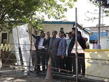 بازدید فرماندار تهران از طرح های عمرانی و خدماتی شهرداری منطقه ۱۰