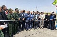 افتتاح جاده بین مزارعی در شهرستان بیضا