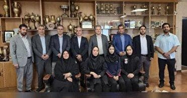 بدرقه کاراته کاهای همدانی به مسابقات آسیایی