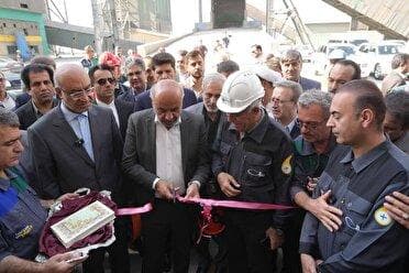 افتتاح نیروگاه ۲۴ مگاواتی سیمان مدلل کرمانشاه