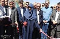 بهره برداری از طرح ایمن سازی و بهسازی محور لار-شاه بهرام باشت