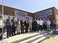 افتتاح دو طرح عمرانی وآموزشی در روستای اوزن قشلاق بوکان