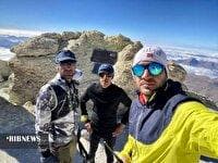 حماسه آفرینی ۲ کوهنورد کهگیلویه‌وبویراحمدی بر بام ایران