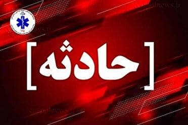 آتش سوزی در پاساژ رضا کرج