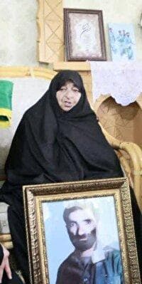 تشییع پیکر همسر شهید والا مقام صفت الله خدری در آسارا