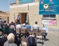افتتاح مدرسه و ساختمان دهیاری در روستای برج