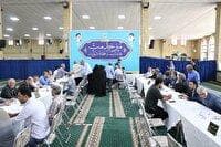 برپایی میز خدمت در مصلای امام خمینی (ره) خوی