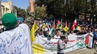 فریاد خشم البرزنشینان بر سر اسرائیل جنایتکار