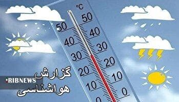 وضعیت آب و هوای کشور ۱۴۰۴/۰۶/۰۷