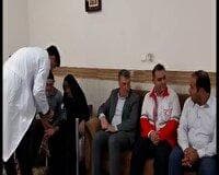 بررسی سلامت خانواده شهدا در آرادان