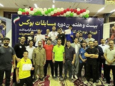 درخشش بوکسور‌های همدانی در مسابقات قهرمانی کشور