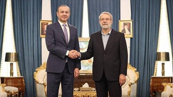 دیدار دبیر شورای عالی امنیت ملی کشورمان با همتای ارمنستانی