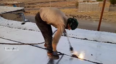خدمتی جهادی با چاشنی ساخت سقف‌هایی ایمن