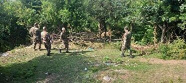 رفع تصرف زمین‌های ملی در روستای حلیمه جان رودبار