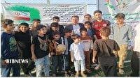 افتتاح زمین چمن مصنوعی روستای تلوری سفلی در خرم‌آباد