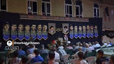 برگزاری یادواره ۱۴ شهید محله امیرآباد و زرند کهنه