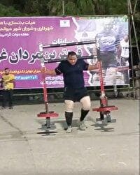 پایان مسابقات قویترین مردان غرب کشور در دیواندره