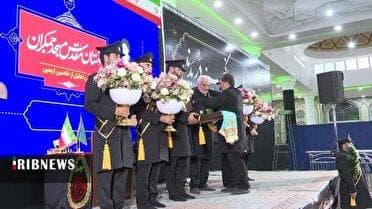 قدردانی ازخادمان و مبلغان اربعین درمسجد مقدس جمکران