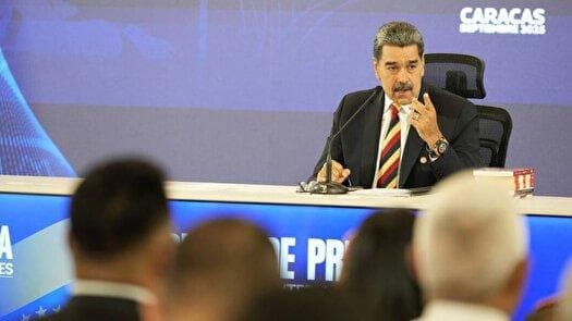 مادورو: هیچ تهدیدی، ونزوئلا را به عقب‌نشینی وا نمی‌دارد