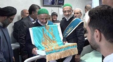 بیمارستان حکیم جرجانی معطر به عطر پرچم مقدس مسجد جمکران