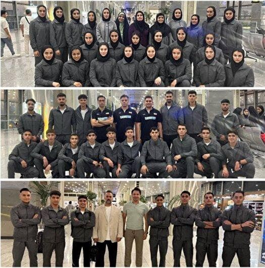 کاراته کا‌های رده‌های سنی پایه ایران در آوردگاه آسیایی