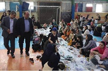 جشنواره ماکارونی رنگی در منطقه۱۶