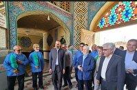 بازدید معاون میراث فرهنگی از امامزاده محمد هلال بن علی (ع)