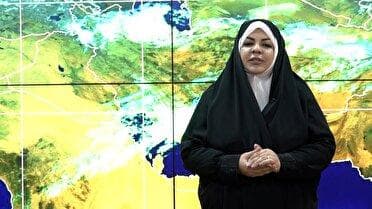 آسمان چهارمحال و بختیاری صاف و ابری