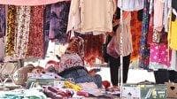 بازار هفتگی گرگان، بازاری مملو از کالاهای رنگارنگ