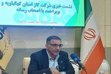 گاز رسانی ۱۰۰ درصدی کهگیلویه و بویراحمد تا سال آینده