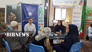 برپایی میز ارتباطات مردمی در روستای صلوات آباد سنندج