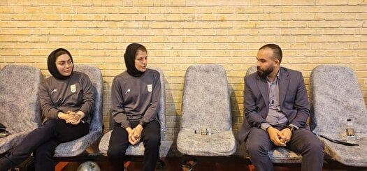تمرین پرانرژی تیم ملی فوتسال بانوان کشورمان در مرکز ملی فوتبال